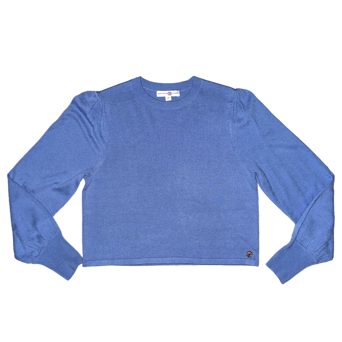 Camden Sweater- Peachtree Periwinkle