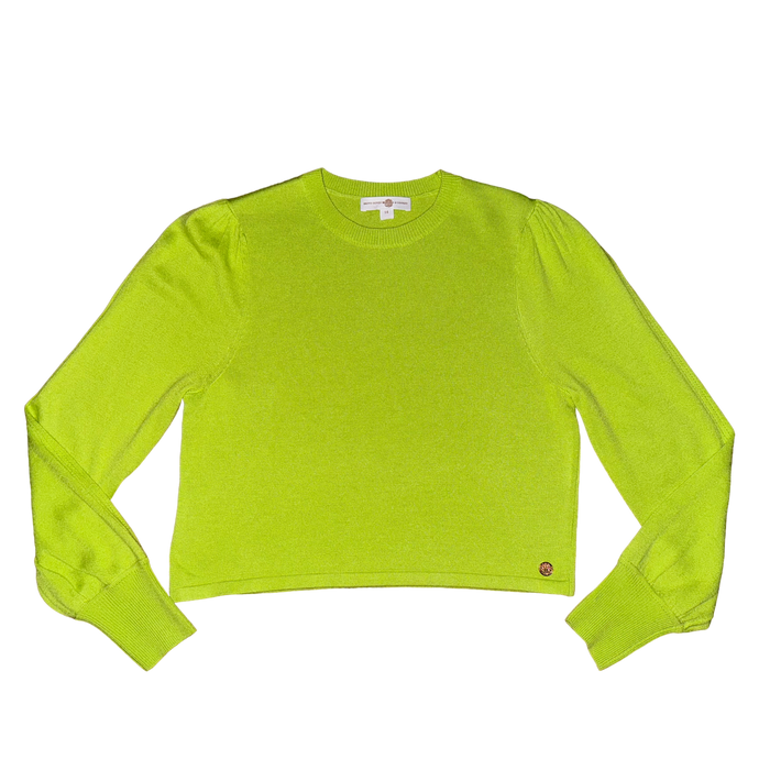 Camden Sweater- Charles Town Chartreuse