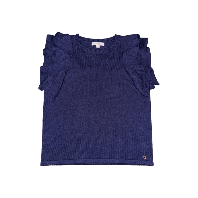 Ella Sweater- Nantucket Navy