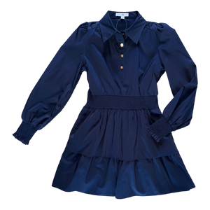 Caroline Dress – Nantucket Navy