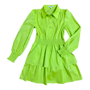 Caroline Dress – Charles Town Chartreuse