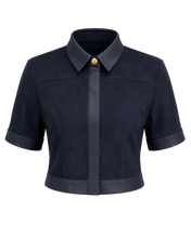 Load image into Gallery viewer, Anna Cate- Navy Suede Set