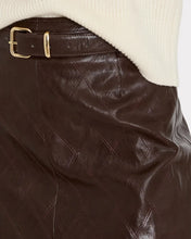 Load image into Gallery viewer, Eliza Faux Leather Mini Skirt
