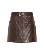 Load image into Gallery viewer, Eliza Faux Leather Mini Skirt