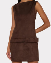 Load image into Gallery viewer, Fern Faux Suede Mini Dress