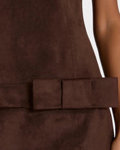 Load image into Gallery viewer, Fern Faux Suede Mini Dress