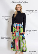 Load image into Gallery viewer, Keaton© Mixed Media Turtleneck Dress