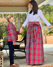 Load image into Gallery viewer, Magnolia Maxi- Tybee Tartan Plaid