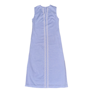 Kate Caftan Dress – Bluffton Blue Linen