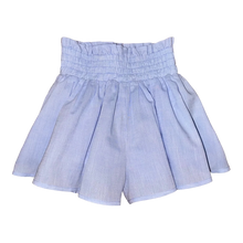 Load image into Gallery viewer, Sandlapper Shorts (Girls)– Bluffton Blue Linen