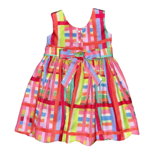 Anna Twirl Dress- Rainbow Row