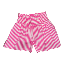 Load image into Gallery viewer, Sandlapper Shorts (Girls)– Palm Beach Pink Stripe