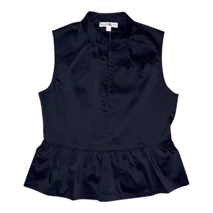 Women's Henley Top - Nantucket Navy