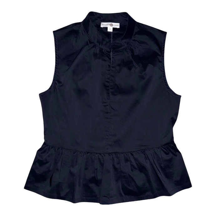 Women's Henley Top - Nantucket Navy