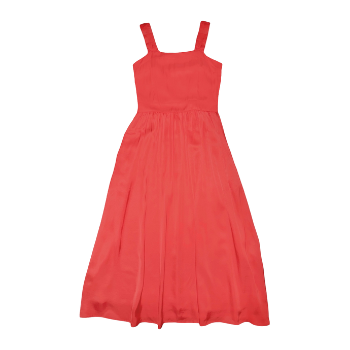 Claire Dress (Girls) – Carolina Coral