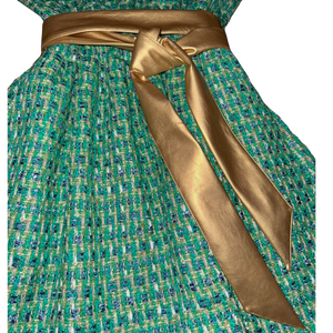 Women's McKenna Dress- Emerald Isle Bouclé Tweed