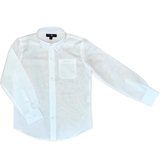 arrow button down dress shirts Vintage 60's - 70's -arrow 'cum Laude'- Men's Button Down Collar, Short Sleeve Shirt 'new Old Stock'. Blue - Color Stripe End-on-end. Medium