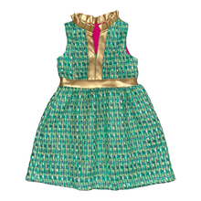 Load image into Gallery viewer, Eliza Dress- Emerald Isle Tweed