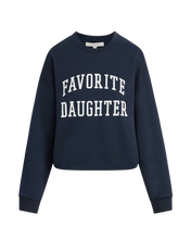 Load image into Gallery viewer, The Cropped Collegiate Sweatshirt