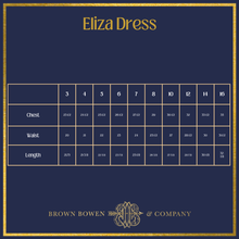 Load image into Gallery viewer, Eliza Dress- Nantucket Navy Velvet