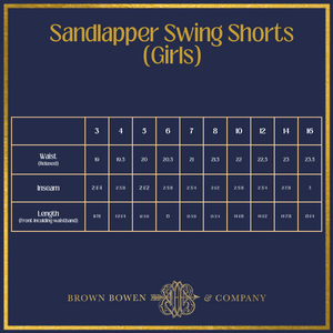 Sandlapper Shorts (Girls) – Carolina Coral