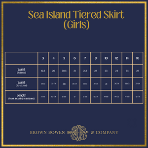 Seabrook Island Skirt (Girls)- Sugar Cane Eyelet