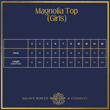 Load image into Gallery viewer, Magnolia Top (Girls)– Carolina Coral