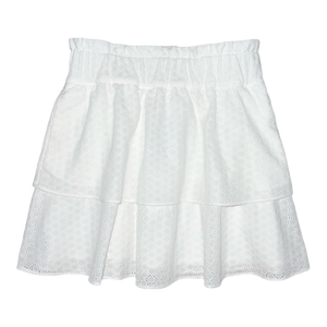 Seabrook Island Skirt (Girls)- Sugar Cane Eyelet