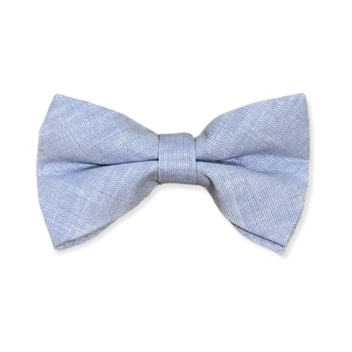 Men's Bowentie – Bluffton Blue Linen