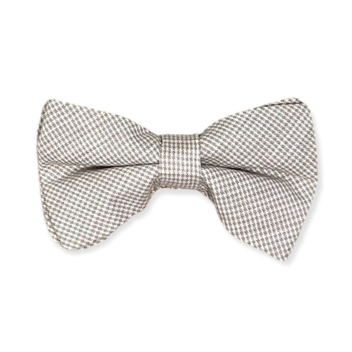 Boy's Bowentie – Kiawah Khaki Houndstooth