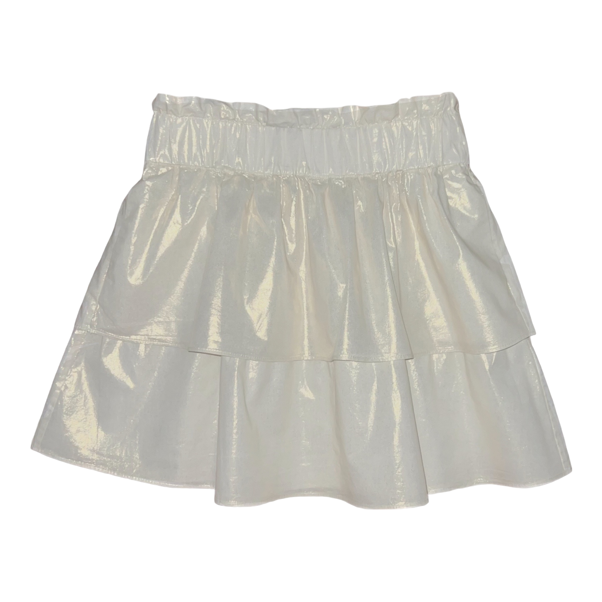 Seabrook Island Skirt (Girls)- Shimmering Sand – Brown Bowen and